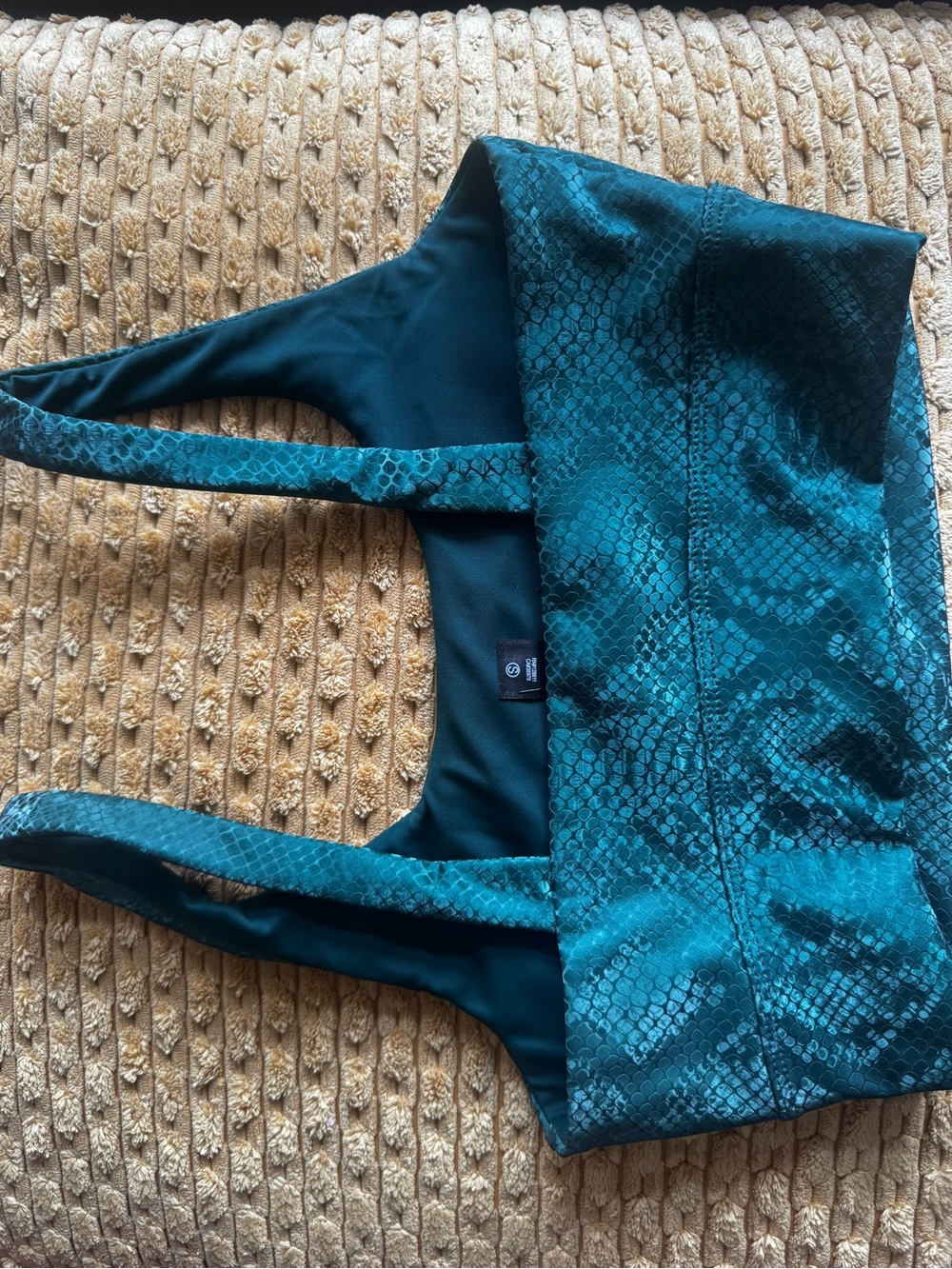 Beach Riot Python Green Snake-Print top REVOLVE - Picture 5 of 5